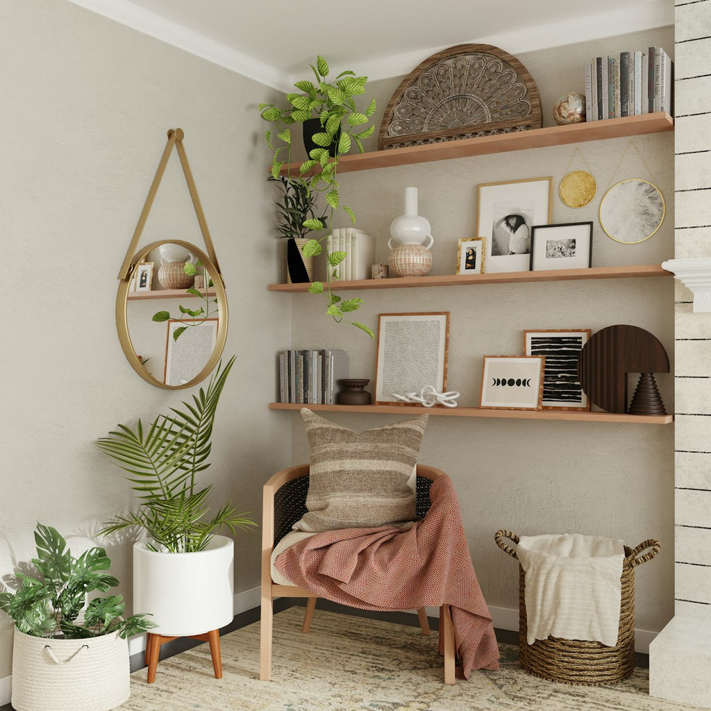 Linen Throw Pillow angle 4