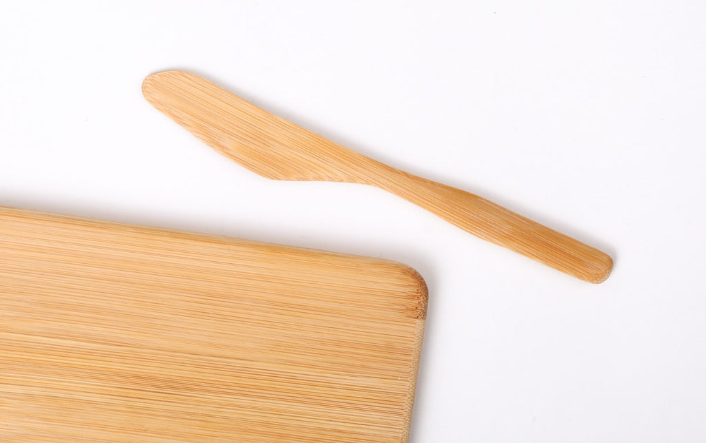 Bamboo Cutting Board angle 3