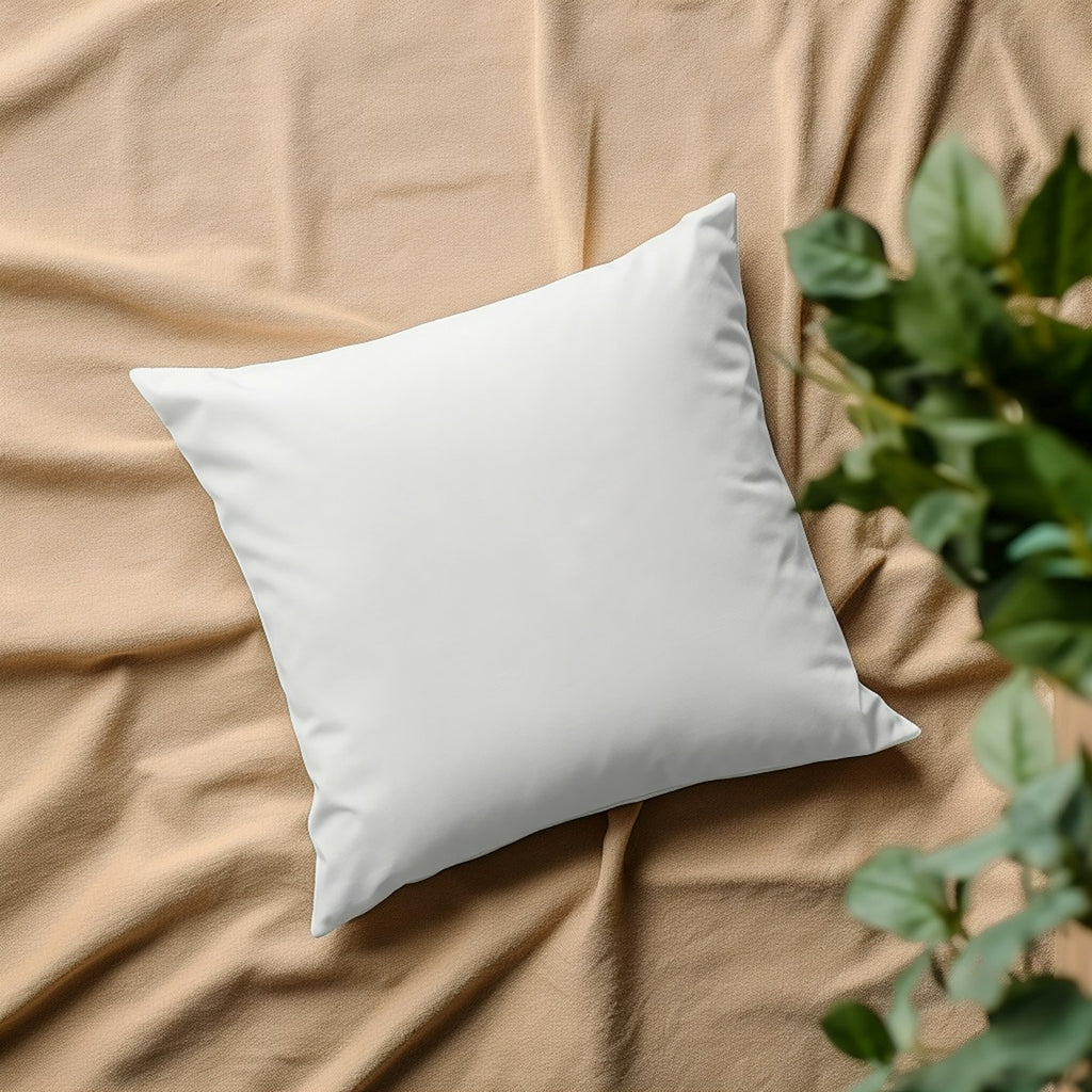 Linen Throw Pillow angle 3